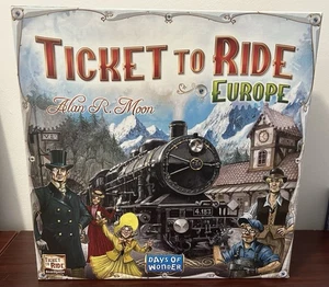 Ticket to Ride Europe Edition (2018) Board Game Days of Wonder Complete VGC - Bild 1 von 21