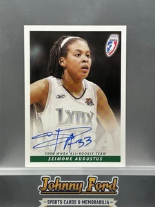 Rittenhouse WNBA 2007 Seimone Augustus Auto All-Rookie Team RC - Imagen 1 de 2