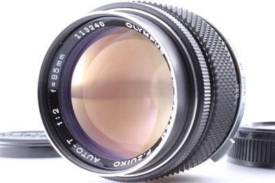 [ Exc+5 ] Olympus OM-System F.Zuiko Auto-T 85mm f2 Portrait Lens From JAPAN - Image 1 of 4