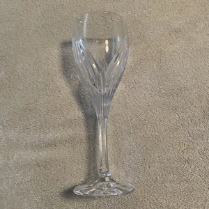 Kristall Sektflöte 8 1/2 Zoll schönes Muster. - Bild 1 von 6