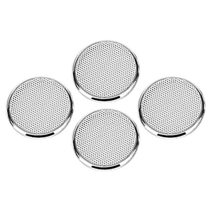 4pcs 1inch Audio Speaker Grille Protective Decorative Audio Speaker White Mesh - Picture 1 of 8