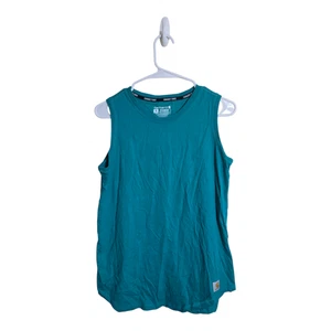 Carhartt Force Tank Top Womens Medium Relaxed Fit Sleeveless TK5414-W Spring 202 - Picture 1 of 8
