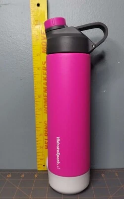 Hidrate Hidratespark 自来水瓶 20 盎司粉色 - 二手 - 蓝牙测试 — 第 1/4 张图片