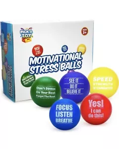 5 bolas de alivio del estrés motivacional para adultos y niños - Imagen 1 de 5