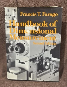 Pre Owned Handbook Of Dimensional Measurement Hardcover Book Second Edition 1982 - Picture 1 of 5