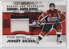 2009-10 ITG Heroes and Prospects Subway Super Series Jersey Silver Tyler Toffoli