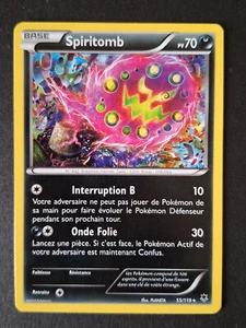 Spiritomb 55/119 XY Vigore Spettrale Carta Pokemon Francese - Foto 1 di 3