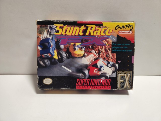 Stunt Race FX (Wildtrax) SNES 1994