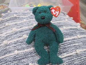 TY Beanie Baby 2001 Holiday Bear MWMT - Picture 1 of 5