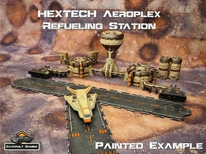 HEXTECH Aeroplex Refueling Station - 6mm Scale Terrain for Tabletop Wargames - Bild 1 von 10