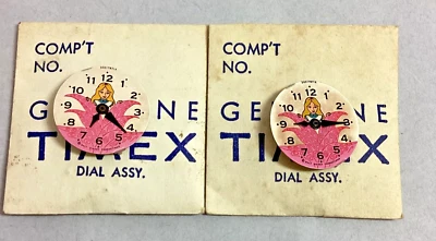 Lot Alice In Wonderland Walt Disney Production Dial 30017871A Cannon Pinion Hour - Image 1 of 4