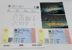 1992 Barcelona Olympics Men's Volleyball Tickets, photos & schedule - Picture 1 of 11