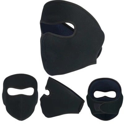 Winter Women Men Warm Fleece Full Face Mask Ski Snow Half Face Mask Balaclava US - Image 1 of 4