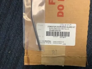 GENUINE SUBARU FORESTER 2017-18 DOOR EDGE GUARDS BRONZE SOA801P001Q1 - Picture 1 of 2