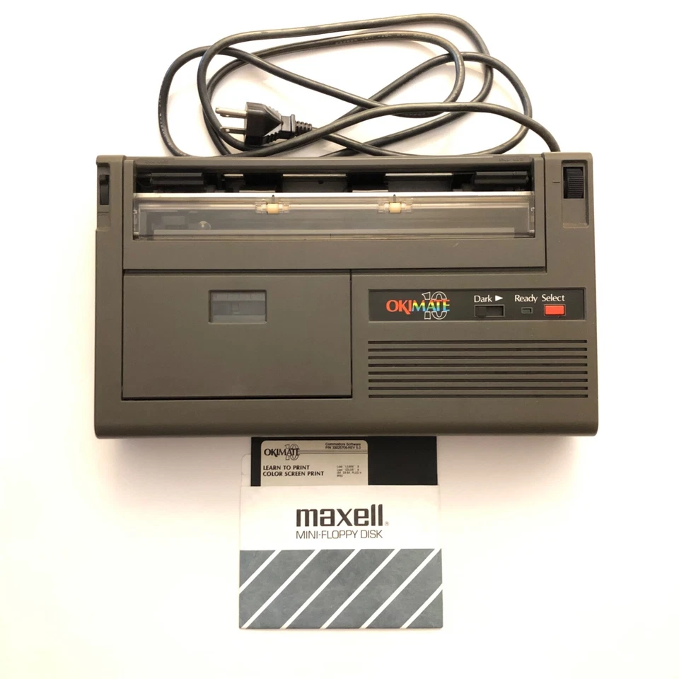 OKIDATA OKIMATE 10 PERSONAL CLOLOR PRINTER - POWERS ON - Image 1 of 4