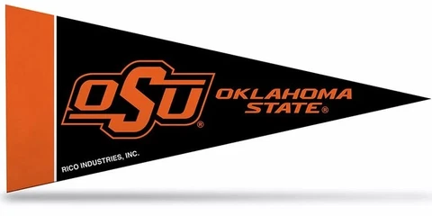 Oklahoma State Mini Pennants, 4" x 9" - Licensed by Rico Cover
