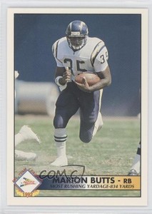 1992 Pacific Team Statistical Leaders Marion Butts John Friesz Gill Byrd #24