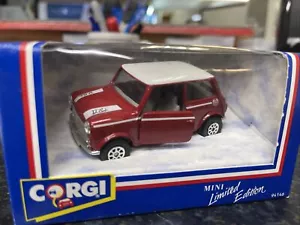 Corgi 94146 Mini red / White Ltd Edition -Excellent / MIB / RARE - Picture 1 of 4
