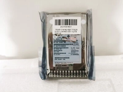 HP 718162-B21 718292-001 726480-001 1.2TB 6G 10K 2.5" SAS Gen8/9 Hard Drive tray - Image 1 of 3