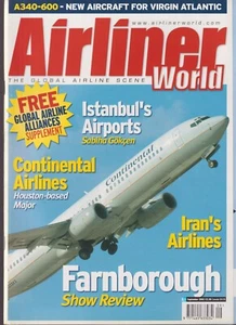 AIRLINER WORLD 09 2002 ISTANBUL'S / CONTINENTAL AIRLINE / IRAN'S / FARNBOROUGH - Picture 1 of 3