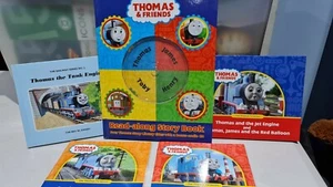 Thomas the tank engine books lot of 5 Thomas and Friends read along no disc - Picture 1 of 6