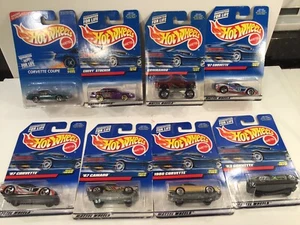 Vintage 1995 1997 1998 Hot Wheels Lot Of 8 New In Box - Bild 1 von 9