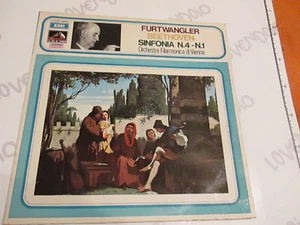 LP 33 RPM Furtwangler - Beethoven Symphonie N°4 N°1 Coin- Protected Vienna Emi - Picture 1 of 4