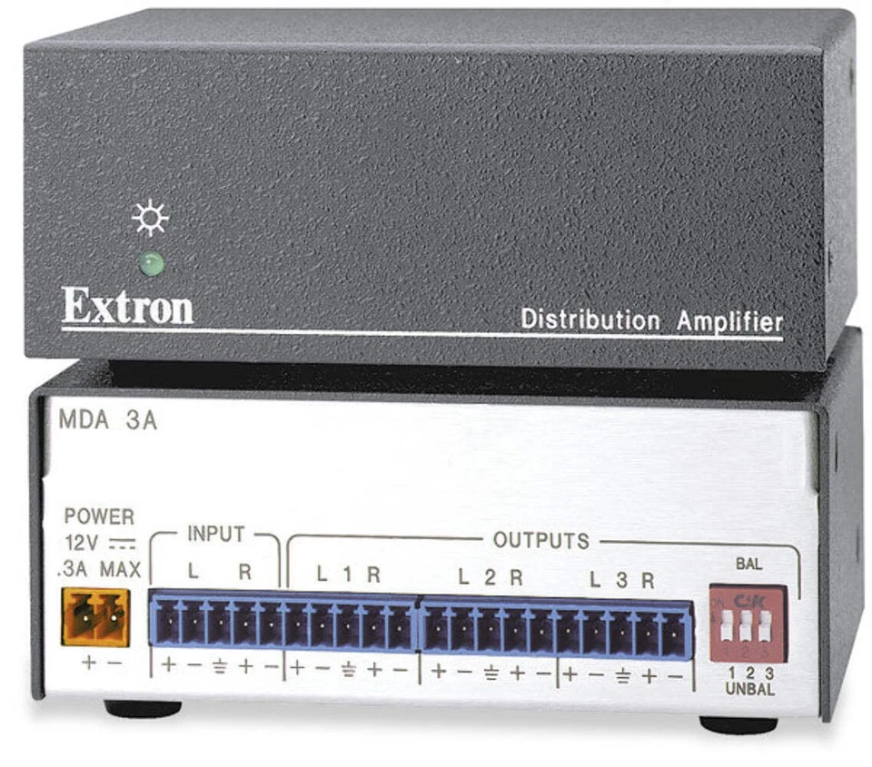 Extron MDA 3A, Audio Distribution Amp 60-440-01 - Image 1 of 1