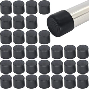 32Pcs Round Rubber Chair Leg Tips Caps, 7/8 Inch (22mm) Chair Table Leg Covers - Picture 1 of 5
