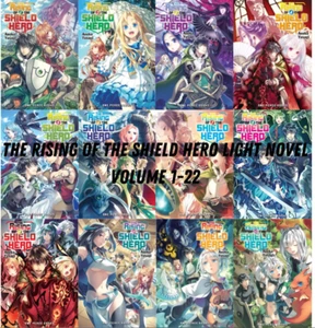 The Rising Of the Shield Hero Light Novel Vol.1-22 Englisch (Half/Full Set) - Bild 1 von 12