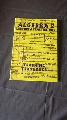 Teaching Textbooks Algebra 2 Lecture and Practice Set Of 4 Discs - Image 1 of 3