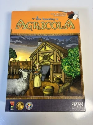 Agricola Strategy Farming Board Game by Z-MAN Games 7026 Complete 2013 - Image 1 of 4