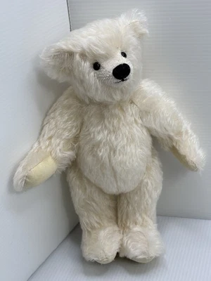"Deans Rag Book Co. 2002 Hudson White Mohair Bear 10"" con etiquetas" Foto 1 de 4