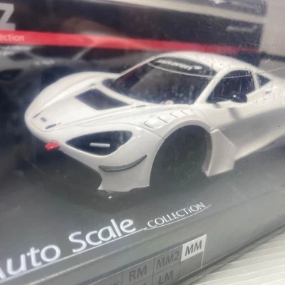 Kyosho Mini-Z 1/27 McLaren 720S GT3 White RC Body ASC MZP255W New Japan - Image 1 of 4