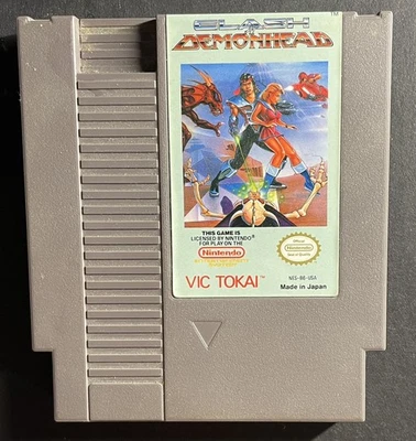 Cartucho NES Clash at Demonhead (Nintendo Entertainment System, 1990) - Probado Foto 1 de 4