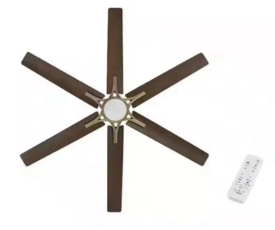 Home Decorators Kensgrove II 60 in. Champagne Bronze Smart Ceiling Fan w/Remote - Image 1 of 4