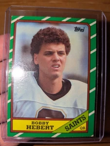 Bobby Herbert Rookie Card - 1986 Topps 🏈 Card #339🔥🏈Free Shipping! Vintage - Picture 1 of 3