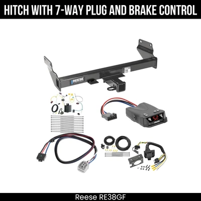 Paquete de remolque enganche + control de freno para Jeep Grand Cherokee 2022 WK 44650 Clase 3 14-21 Foto 1 de 4