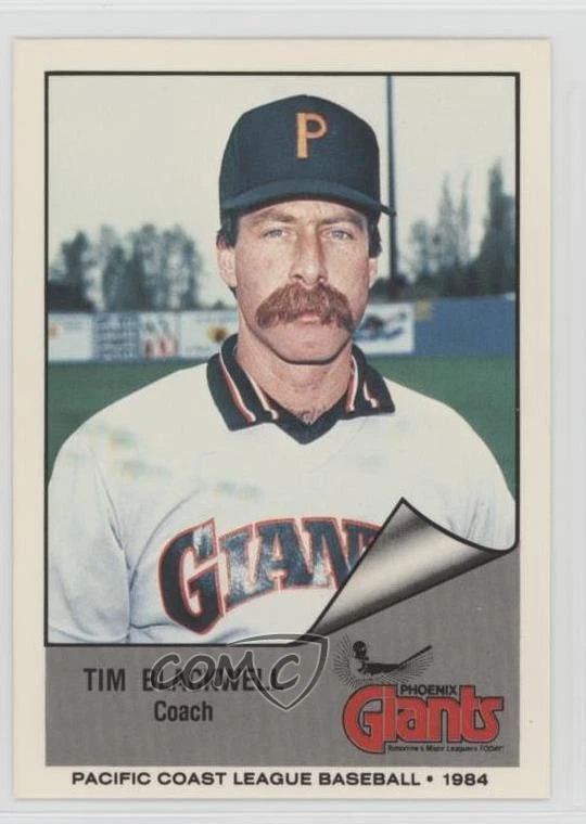 1984 Cramer Pacific Coast League Tim Blackwell #241 - Image 1 of 2