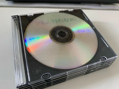 Platinum DVD-R Rohlinge - 4.7 GB Recordable- 6 Stück - 16x Speed Slimcase - Bild 1 von 2