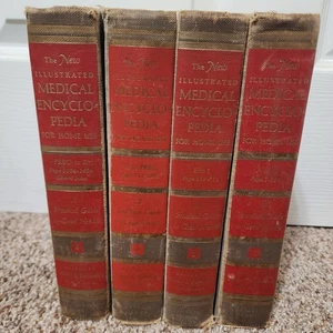1959 The New Illustrated Medical Encyclopedia for Home Use 4 Volume Set - Picture 1 of 16