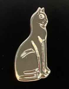 Sterling Cat Pendant And Pin/Brooch Marked 925 - Picture 1 of 18