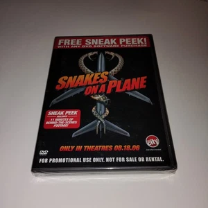 Snakes on a Plane DVD Sneak Peek Rare Promotional Copy Brand New Sealed  - Bild 1 von 2