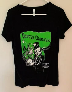 Halloween T-Shirt Cadaver Black Magic Top XL Women’s 100% Cotton - Picture 1 of 5