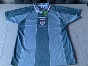 England 1996 Away Score Draw Large 23” Pit To Pit Bnwt - Picture 1 of 5