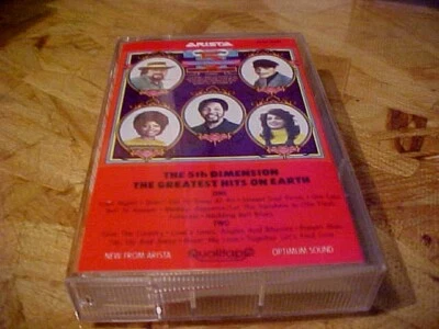 The 5th Dimension Greatest Hits on Earth (Cassette, Arista Records) - Image 1 of 2