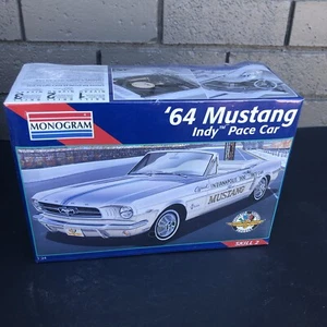 Monogram 1964 Ford Mustang 64 Indy Pace Car # 2456 Model Kit 1/24 Sealed VTG - Picture 1 of 9