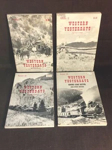 RARE Western Yesterdays by Forest Crossen VOLUME 1, 2, 3, 4 All SIGNED By Author - Picture 1 of 14