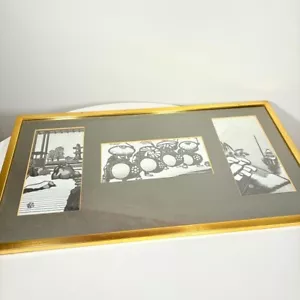 Japanische Holzschnitte von Gihachiro Okuyama gerahmt um 20. Jahrhundert selten - Bild 1 von 14