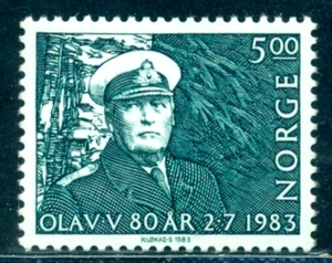 King Olav V 1983, realeza, Noruega, Mi.889, montado sin montar o nunca montado - Imagen 1 de 1